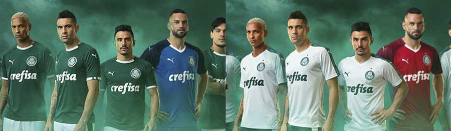 camisetas futbol Palmeiras